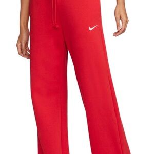 Nike PHOENIX FLEECE HIGH-WAISTED WIDE-LEG SWEATPANTS